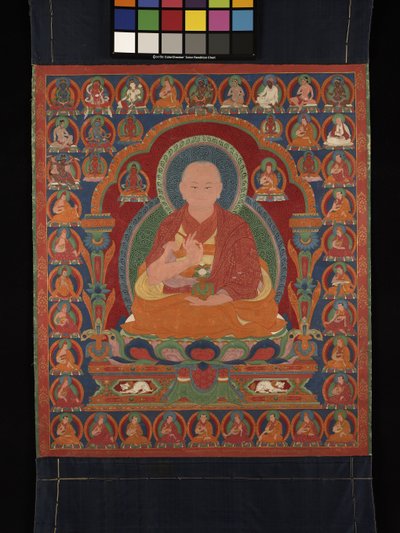 Eleventh Abbot of Ngor Monastery by Unknown